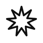 Nine-pointed star